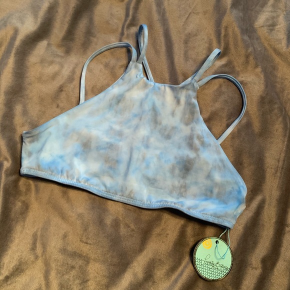 Frankie's Bikinis Other - Frankies Bikinis ☁️ Baby Blue Halter Top